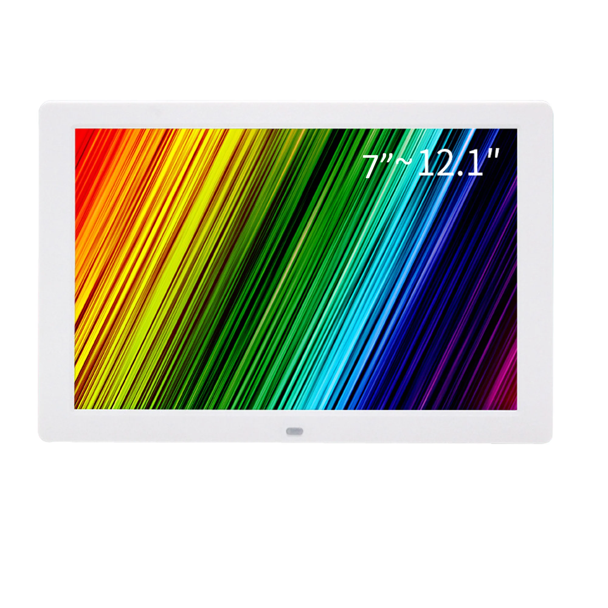 8 inch10 inch 4GB Memory white picture frame with music video play multi-function digital photo frame with competitive price