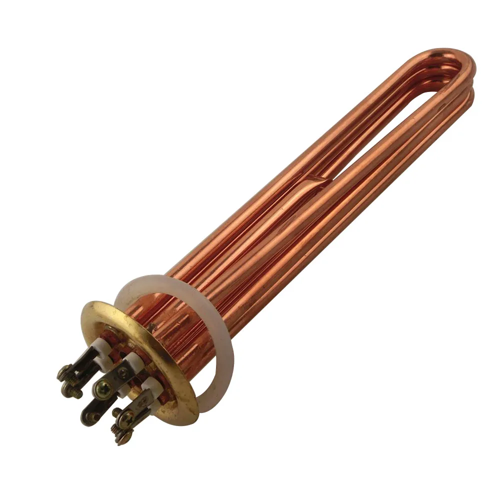 
Water Heater Element 380V/6KW/9KW/12KW 220V/3KW 304 Stainless Steel/Red Copper 