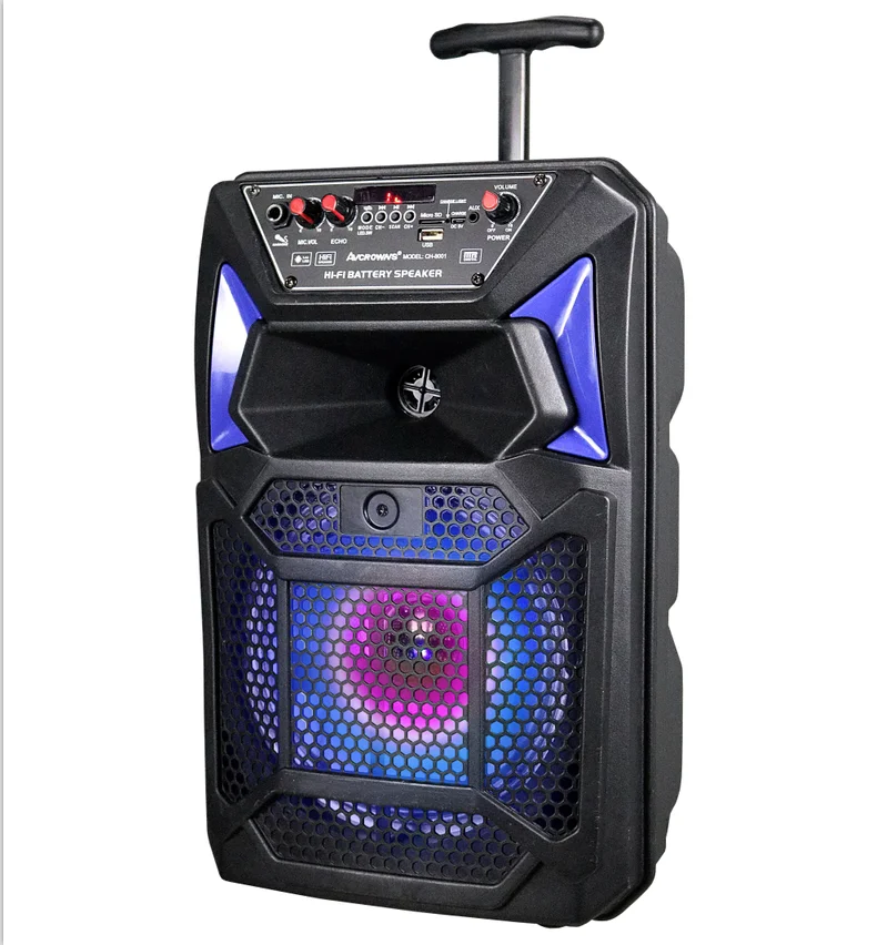 Subwoofer portable PA system BT TWS karaoke sets pro dj system