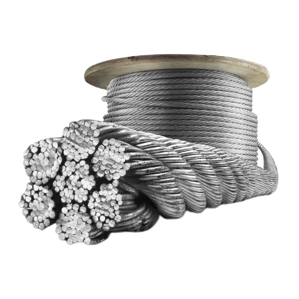 Factory Wholesale Prices Non Rotating Ungalvanized Steel Wire Rope 35X7 for Crane
