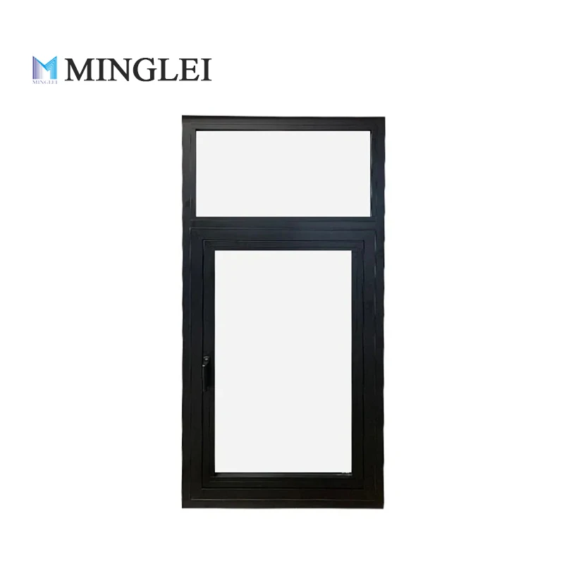 Minglei European Standard Double Glass Casement Windows Outward Aluminum Windows