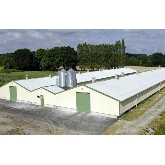 Дешевый строительный план бойлерная птицеферма коммерческий стальной конструкционный сарай куриный домик на