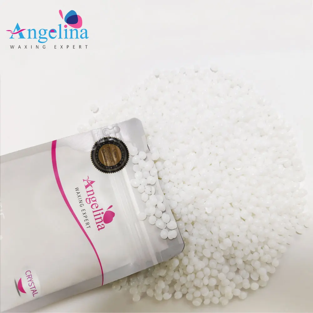 Wholesale Price Top Quality Hard Wax Beads For Sensitive Skin Crystal Film Hot Wax For Beauty Salon and Home Use