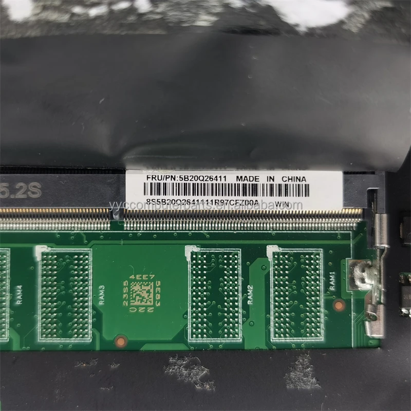 5B20Q26411 Used For Lenovo ideapad 720-15IKB Motherboard With I5-8250U +RX550 2GB DDR4 100% Tested