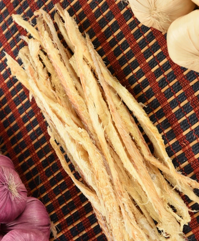 Wholesale Price FD Alaskan Pollock slice pet snack
