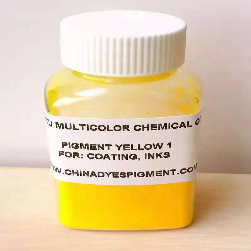 Manufacturer Hot Sale Color Powder Pigment 6486-23-3 Changing Color Yellow pigment