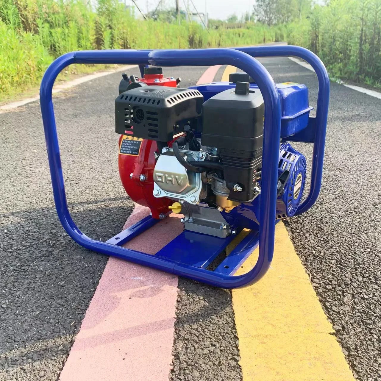 7.0hp Fire Fighting 2 Inch Double Impeller Gasoline Water Pump