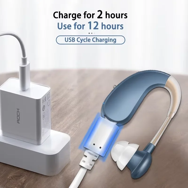 Hearing Aid Amplifier Digital Rechargeable Hearing Aids Hearing Aid Device