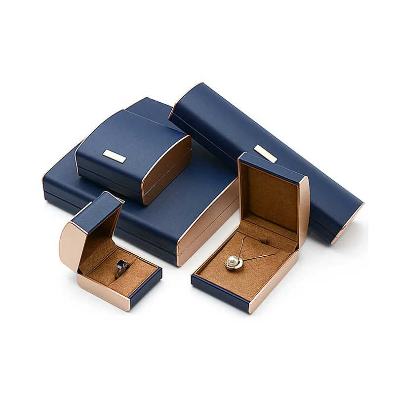 Carline Topsale Leather Bracelet Box High End Customized Pu Leather Fashion Fine Jewelry Necklace Bracelet Ring Boxes For Women