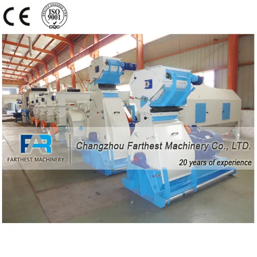 High Output 5 Ton/h Electric Animal Feed Hammer Mill Corn Grinding Machine