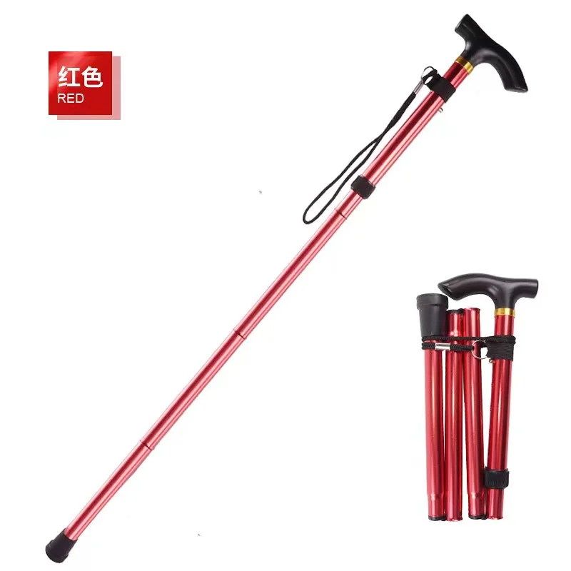 Wholesale Price Aluminum Blind Walking Stick Cane And Canes Hiking Sticks Trekking Pole For Mountaineering