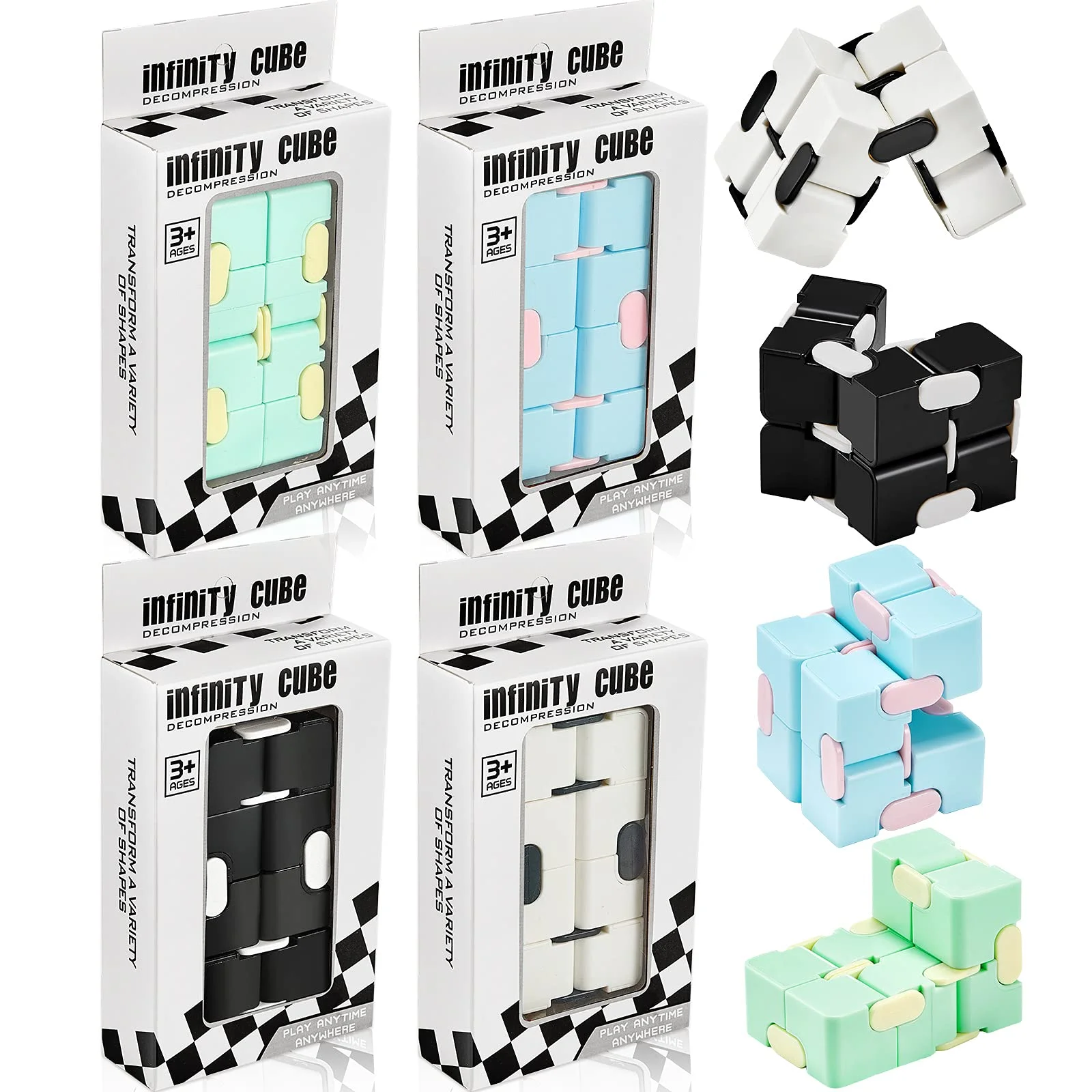  Toy Fidget Stress For Kids Magic Child Relief Sensory Other Educational Galaxy Fidgets Games Relieve Tiktok Toys Infiniti