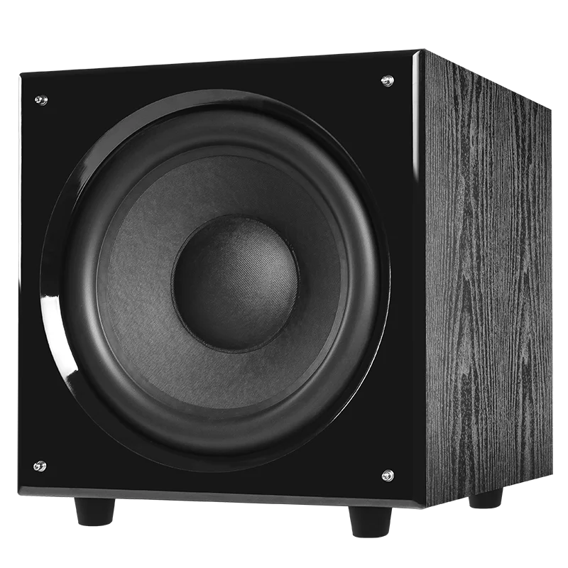 Bass MDF Boxs Subwoofer With Amplifier Speakers Direct Manufacturer New Style PRO 1500W Audio Active DSP 12Inch Subwoofer