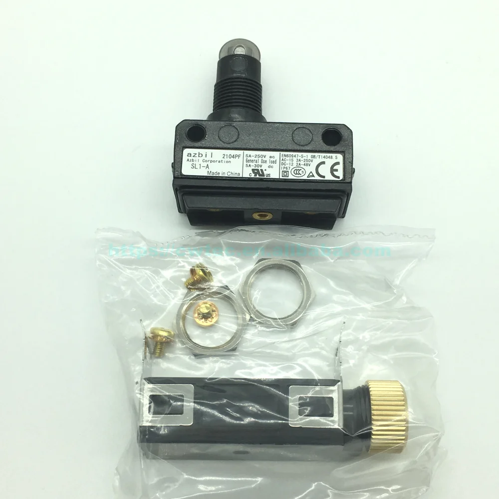  Горячая Распродажа оригинальный в наличии azbil YAMATAKE SL1-A EN60947-5-1 IP67 5A 250VAC 30VDC датчик концевого
