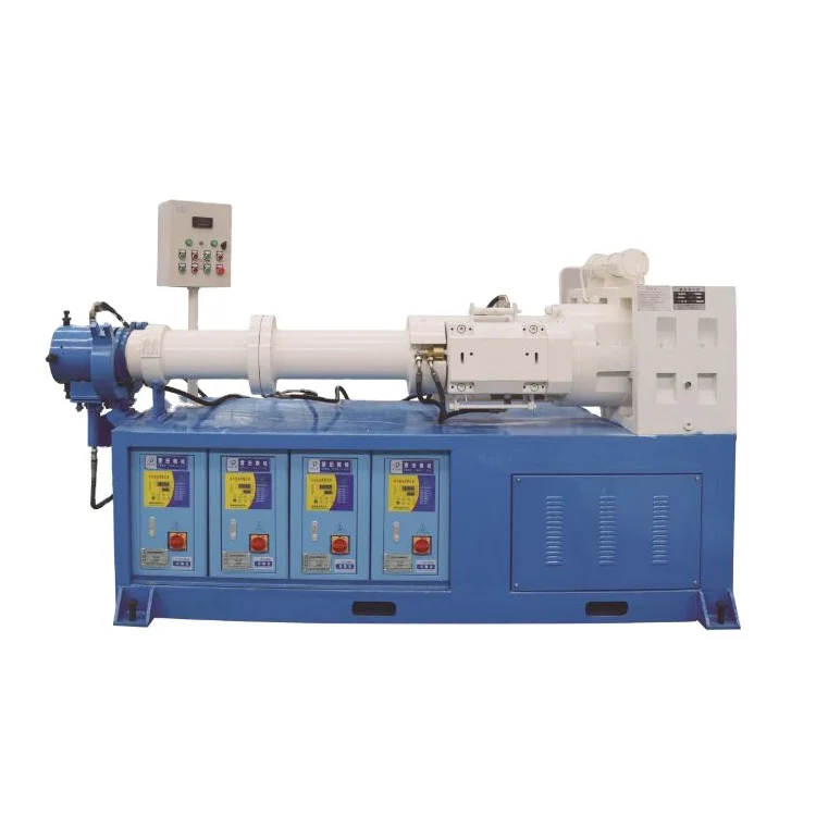Factory make flexible reinforced extrusion rubber hose extruder making machine