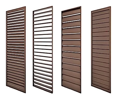 Aluminium Accordion Folding Shutters for Outside windows and Doors