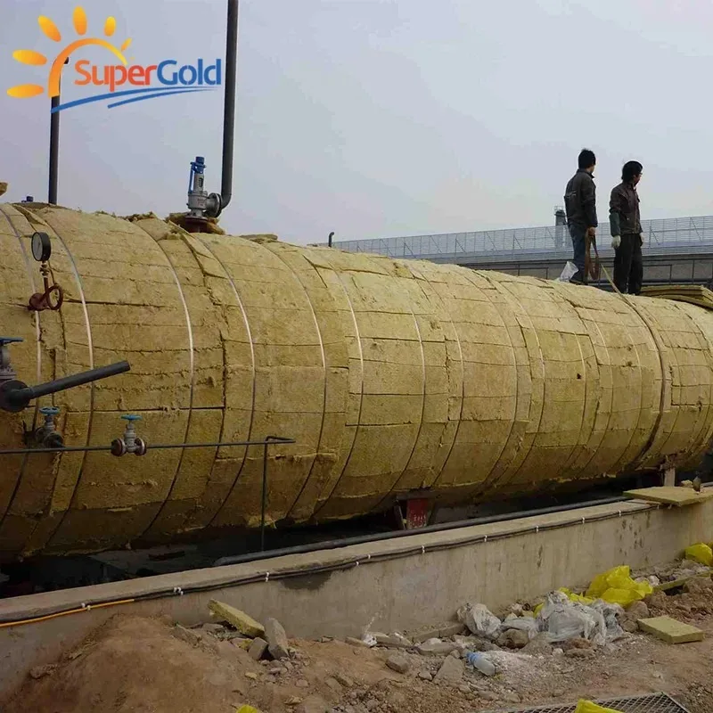 SuperGold 60kg/m3 lana de roca ladrillo placa de lana de roca