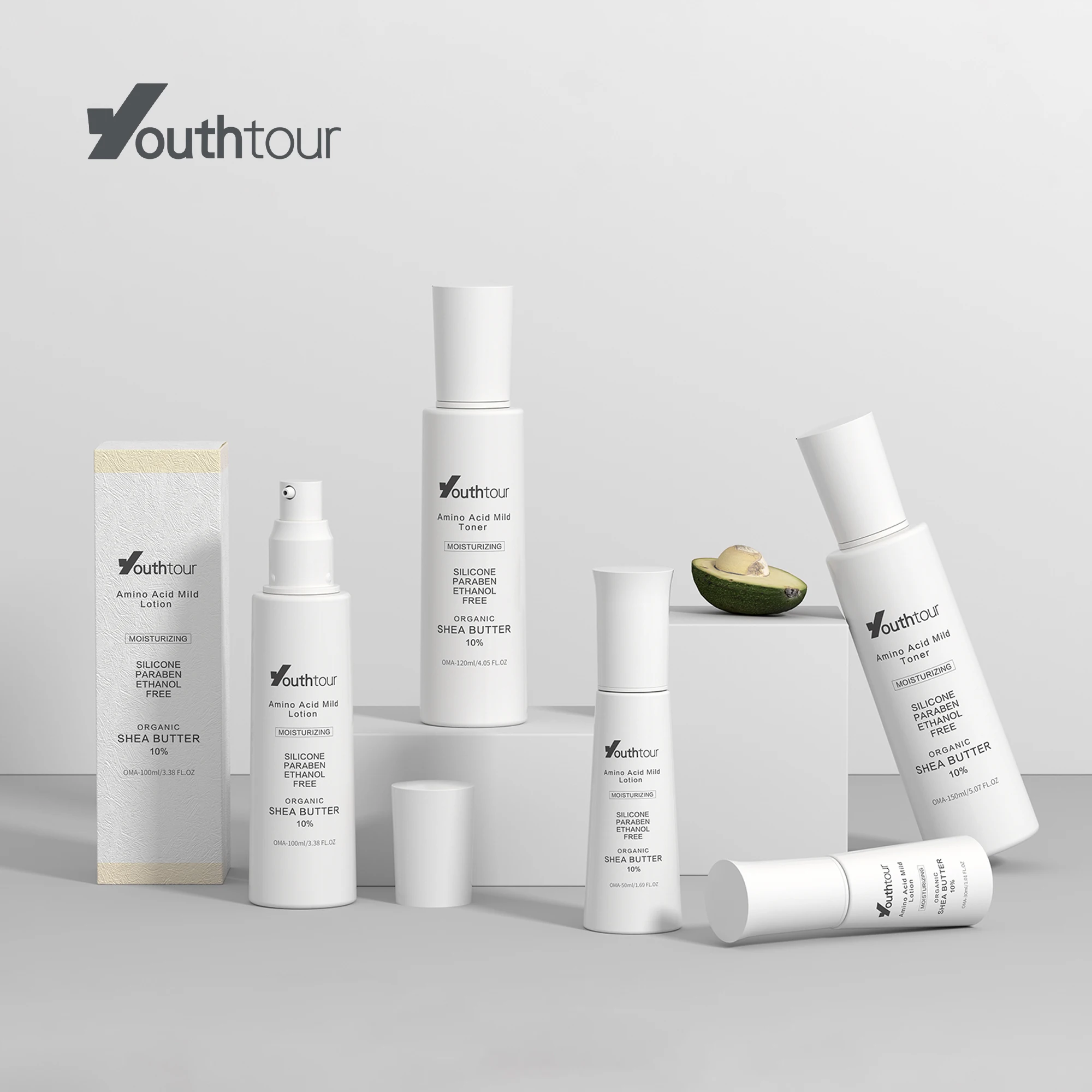 OMA Series 30/50/60/100/120/150 New arrival high stability excellent quality whitening deep cleansing skin care product set