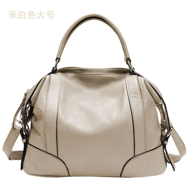 Fashion Large capacity Genuine Leather Handbag Wholesale Womens Leather Handbags From china