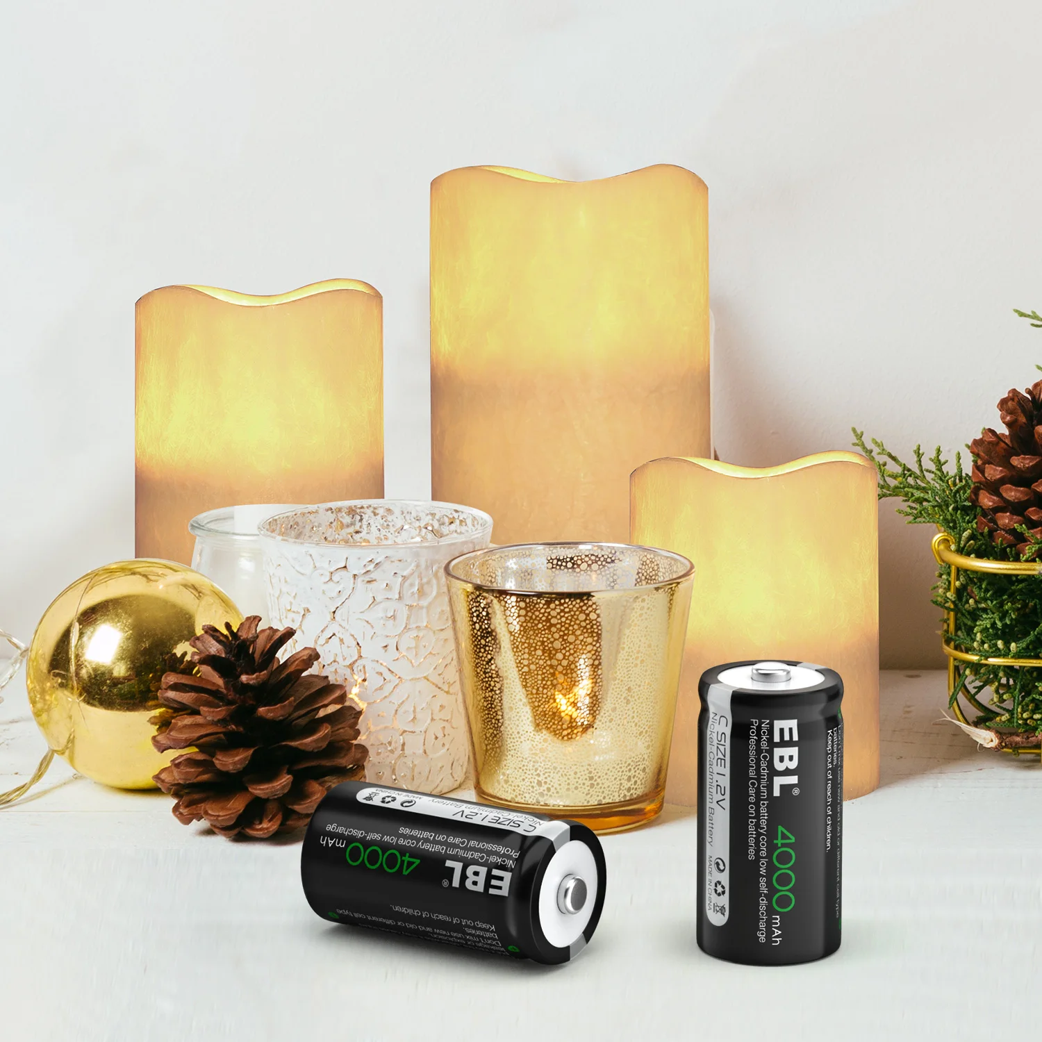 100% Оригинальный портативный аккумулятор EBL никель-кадмиевые аккумуляторные