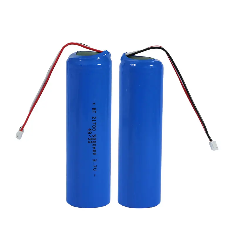 Rechargeable Lithium Ion Battery Cylindrical 21700 5000mAh 3.65V 3.7V  1S1P Battery Packs With NTC for Medical Device