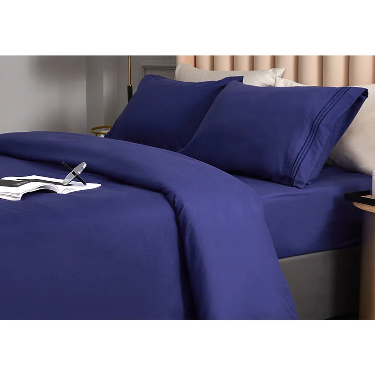 All-season bed spread set luxury easy to use polyester bed spread with pillow case
