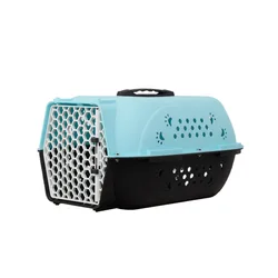 OEM bolso para mascotas Dog Cat ABS Carriers Airline Approved Box Flight Kennel Folding Portable jaula para perro Pet Carriers