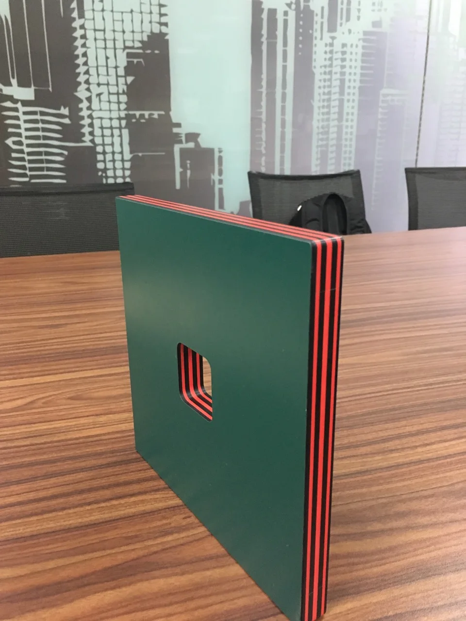 Beautiful Colorful Table Top Panel With Compact Board  Multi Color Core  Laminates HPL Sheets