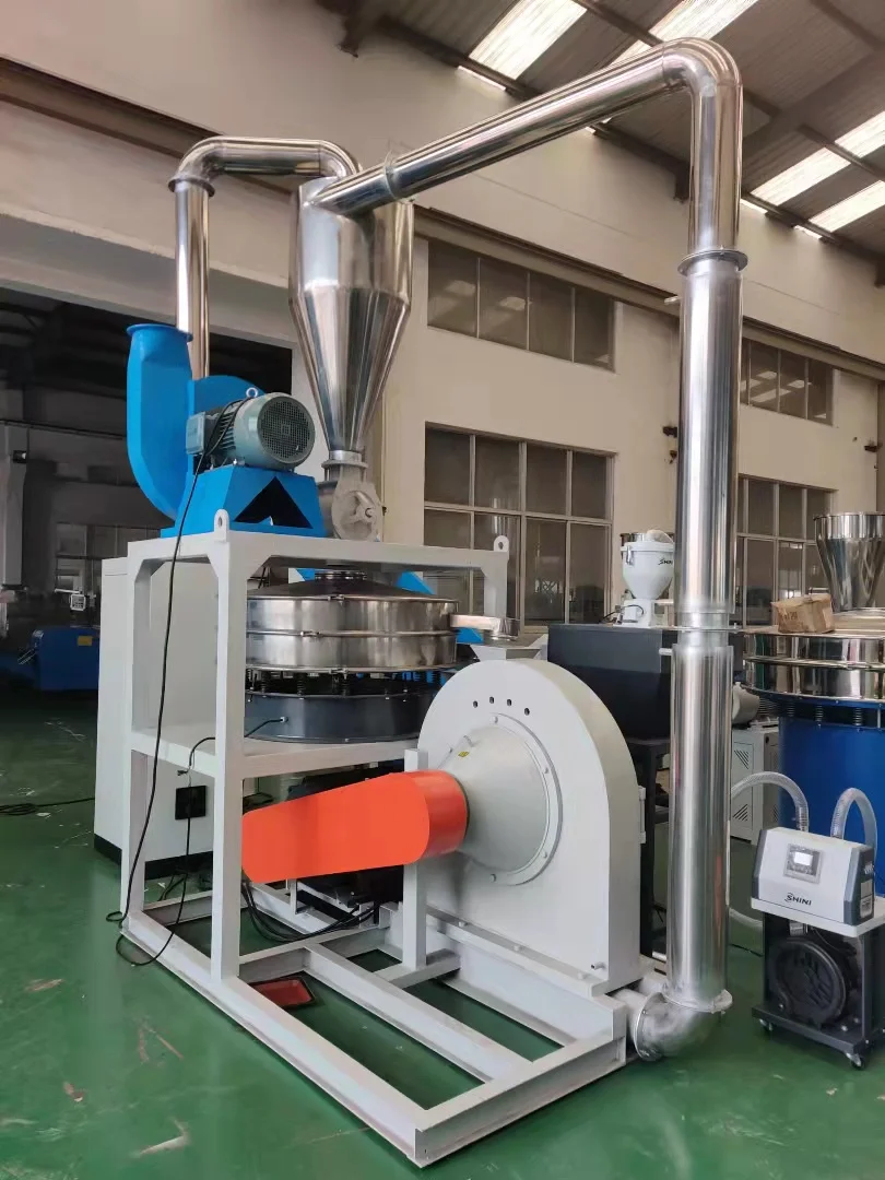 Waste PVC material PP PE scraps recycling milling machine plastic pulverizer  machine grinding machine
