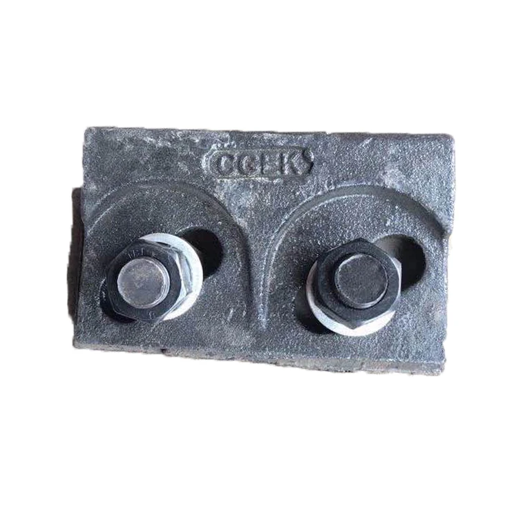 iso certificated railway clamp supplier, rail fastener clip/rail clamp/clamp plate