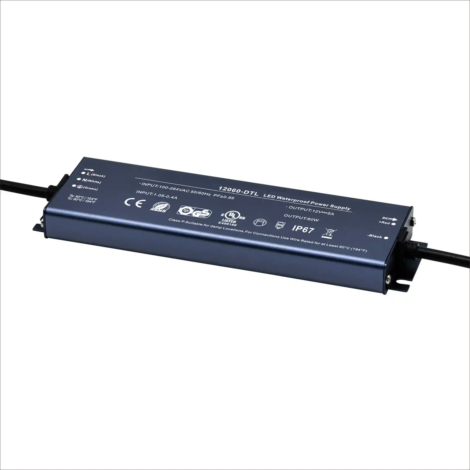 5 years warranty led power supply High PFC 150w 200w 250w 300w 350w dc 48v 36v 24v 12v led driver for led light