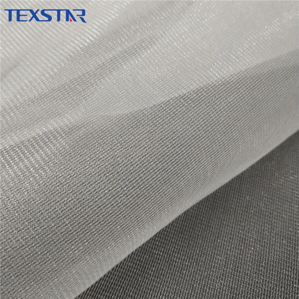 100% polyester shiny tricot tulle mesh fabric for tutus lining and embroidery