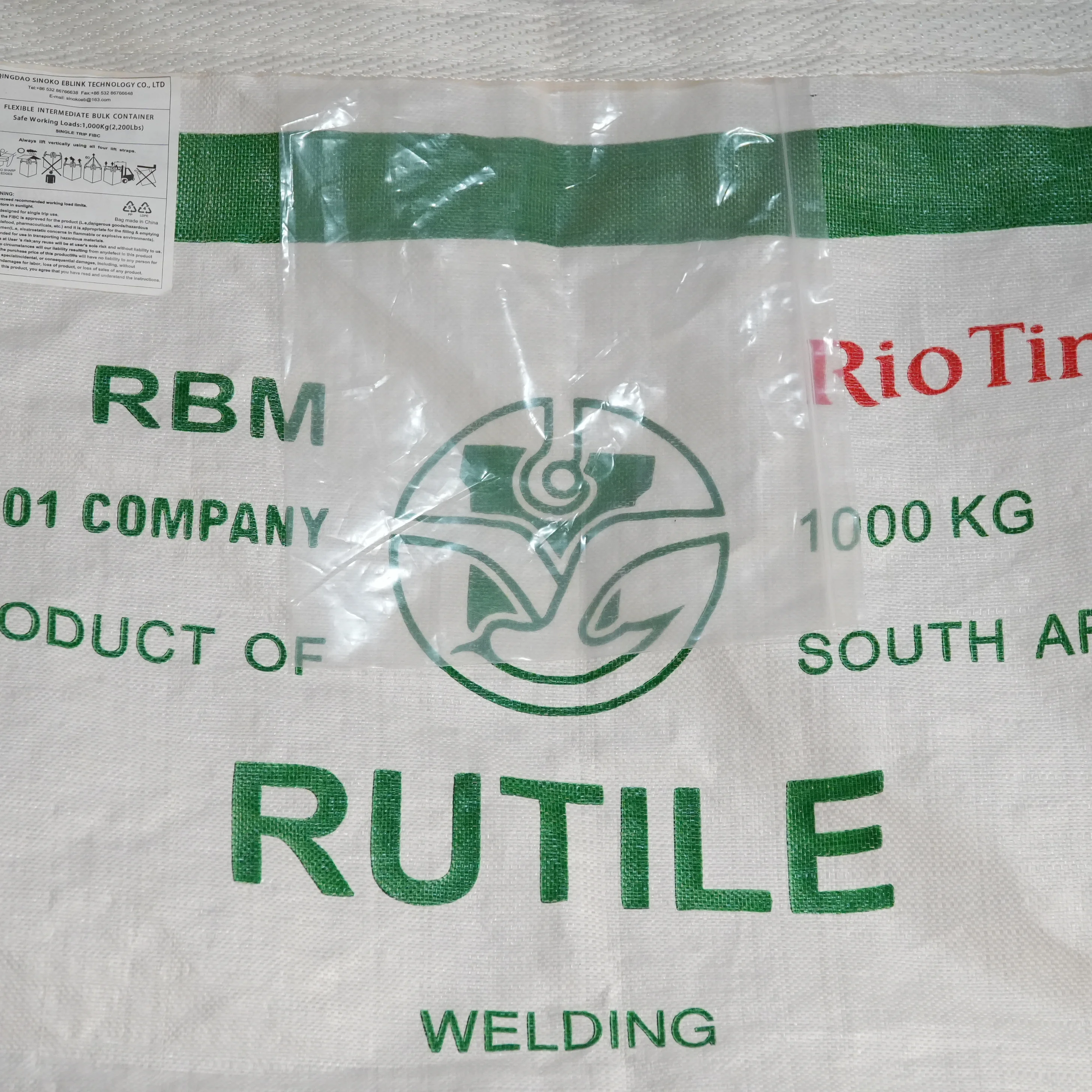 Customer Designed FIBC PP Big Bag 35x35x45 Packing 500kg 1000kg  China Super Sack With PE Liner Inside