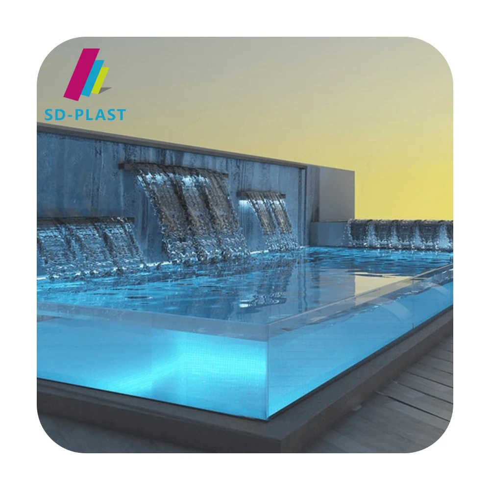 Outdoor Acrylic Plastic Swimming Pool Pools in Thailand
