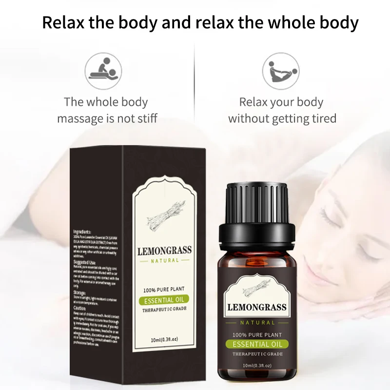 Private Label 100% pure essential oil Diffusers Ultrasonic Lemon aroma Aromatherapy Essential Oil