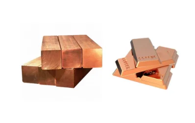 High-purity copper Pure copper ingot brass ingot 99.999% 5N with reasonable price for sale