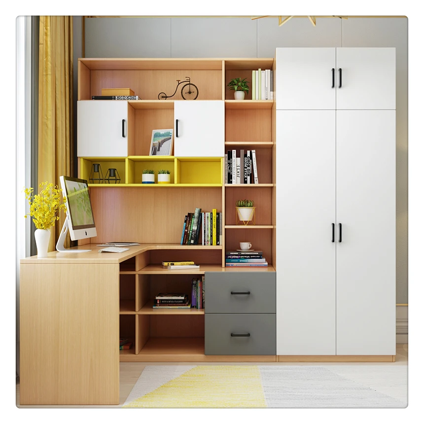 2021 Hangzhou Vermont Modern Design Modern Tree l-shaped Kids Bookcase Bookshelf