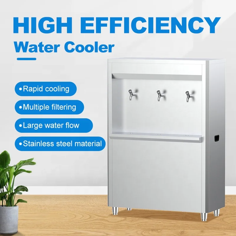 Freestanding Large Water Flow Water Cooler Compressor Cooling System Cold Water Dispenser Faucet Dispensador De Agua