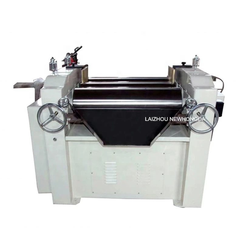 Three Roll Mills for rubber inks