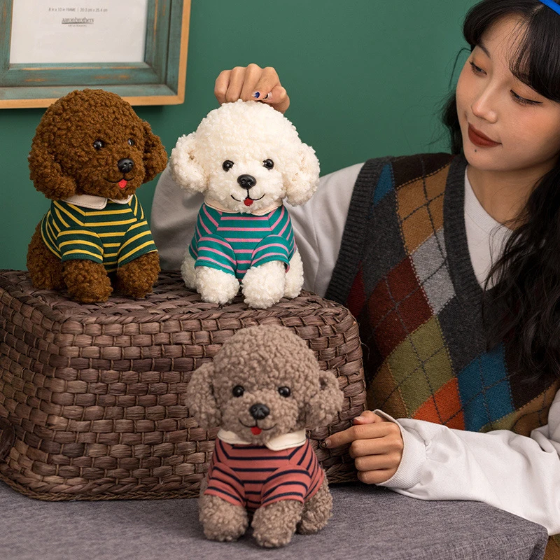 Realistic Pet Dog Stuffed Animal Plush Toy Cute Soft Dog Plush Pillow Plush Toys