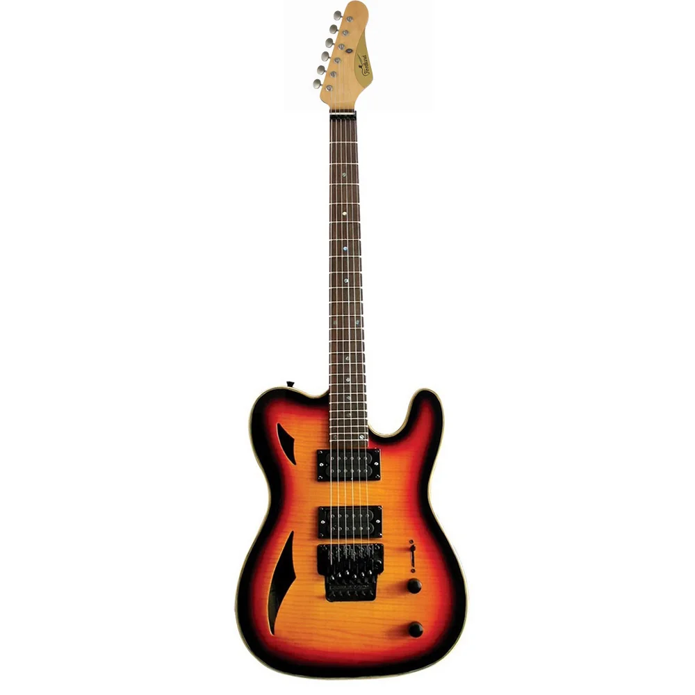 Оптовая продажа, высокое качество, Прямая продажа с завода, стандартные электрические гитары из липы в стиле FTL