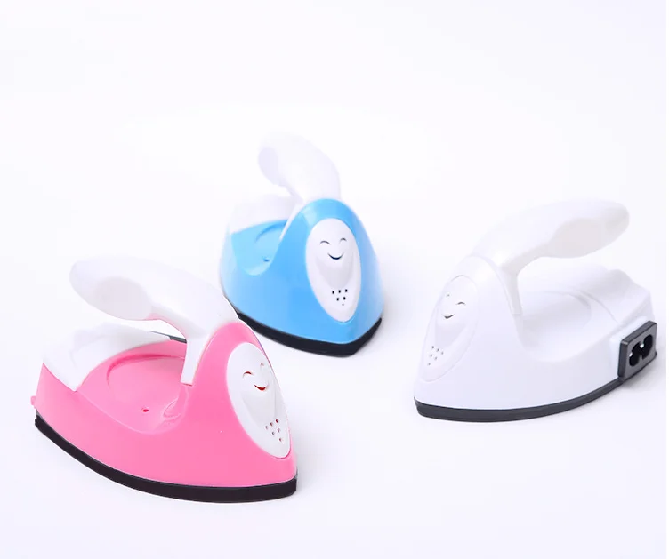 Профессиональный электрический портативный мини выпрямитель для волос машина Мини Путешествия Паровой Утюг розовый кружева