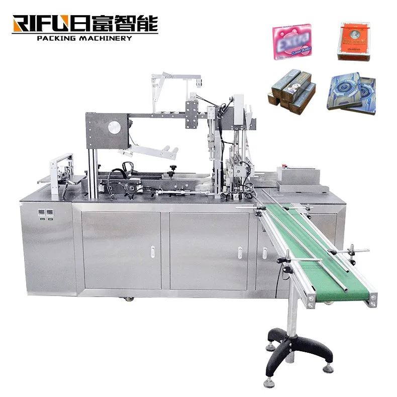 automatic cellophane wrapping packing machine for cigarettes box perfume