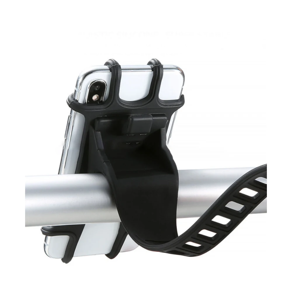 Adjustable Silicone Universal Bicycle Phone Stand for  Motorcycle Bike Mobile Phone Holder