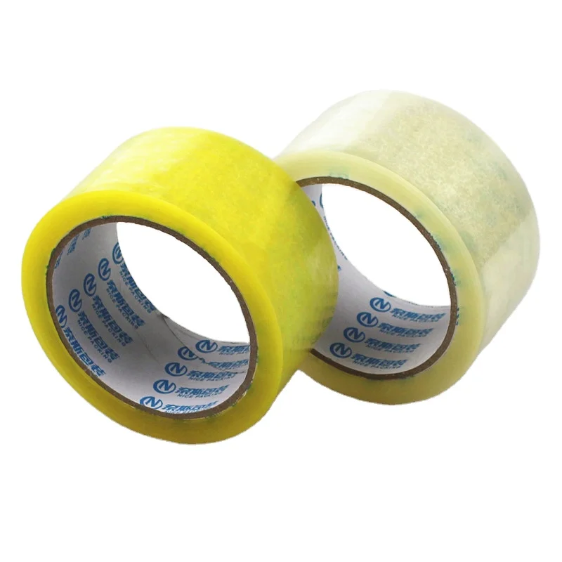 Packing Tape Manufacturer Carton Sealing Adhesive Tape Self Adhesive Custom Brand Logo Clear Sealing Tape