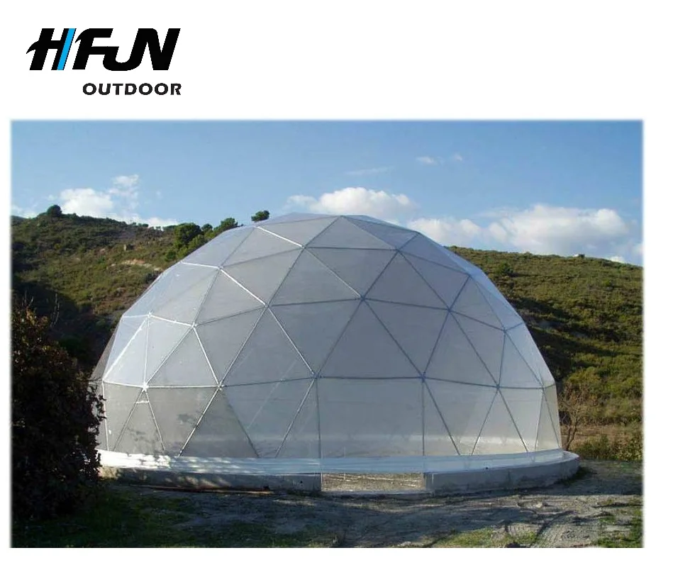 
ABS Frame 3.6M Diameter Transparent Heated Domo Geodesico Estructura Dome Glamping House Party Tent 