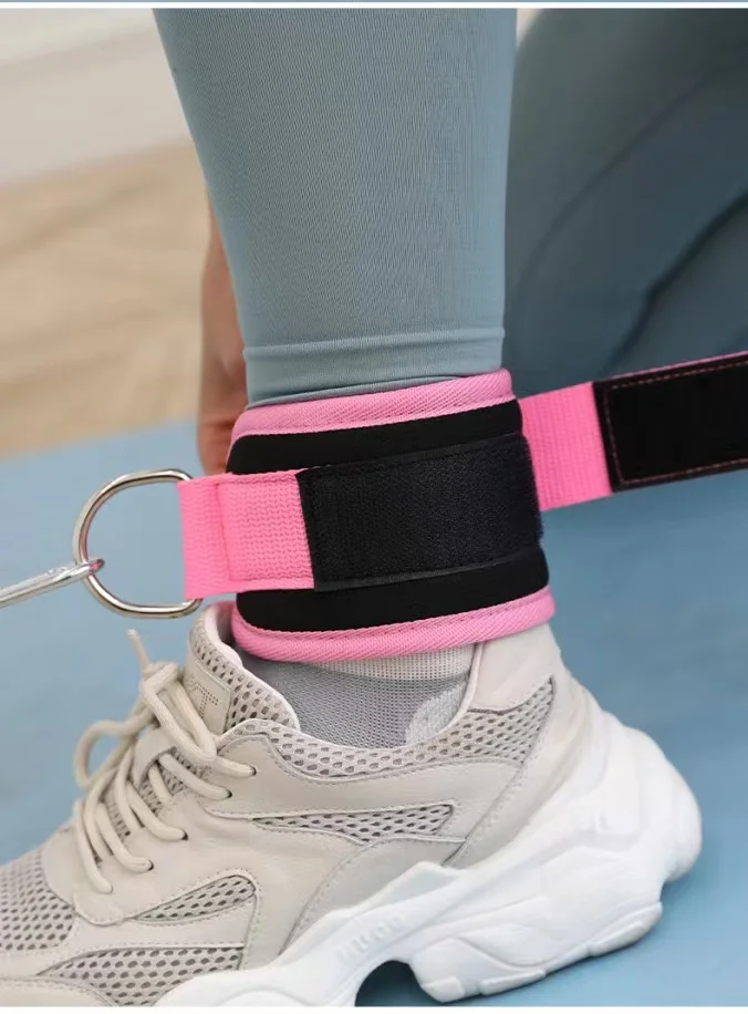 Conway ASP001 Custom Logo Gym Workout Fitness Cuffs Leg Exercise Ankle Strap for Cable Machine