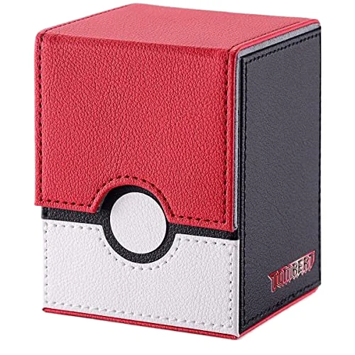 Customized Bracket Game PU Card Box Chess Game Poke Box Transaction Card Box Poke Mon Binder TCG MTG Yu Gi Oh Leather Luxury JIA