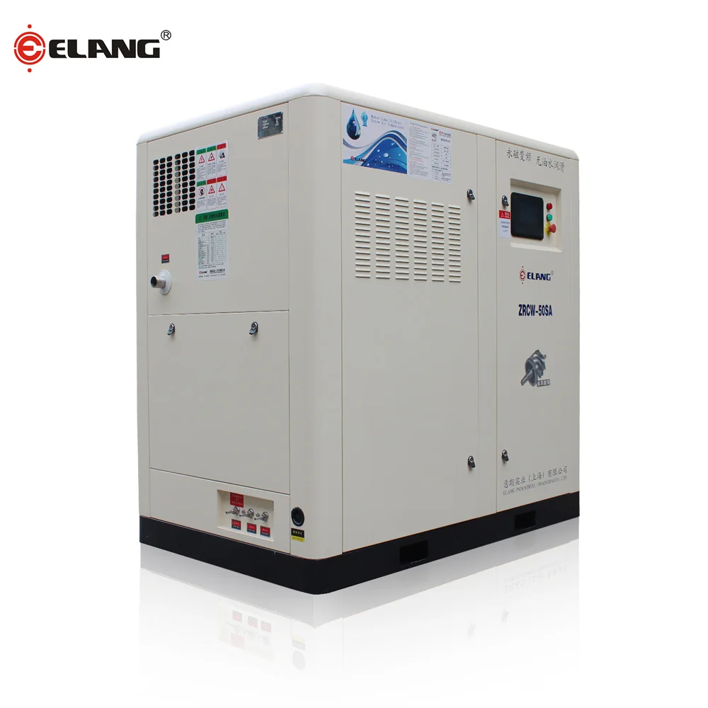 Elang 50HP 37Kw безмасляный одновинтовой воздушный компрессор для пищевых упаковочных