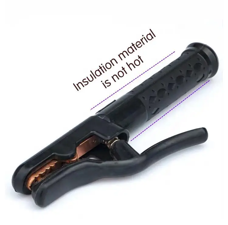 Factory wholesale Pure copper black diamond 1000A welding tongs welding electrode holder